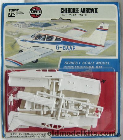 Airfix 1/72 Piper Cherokee Arrow II - Blister Pack - Tomy/Airfix Japan Issue, 1060-5 plastic model kit